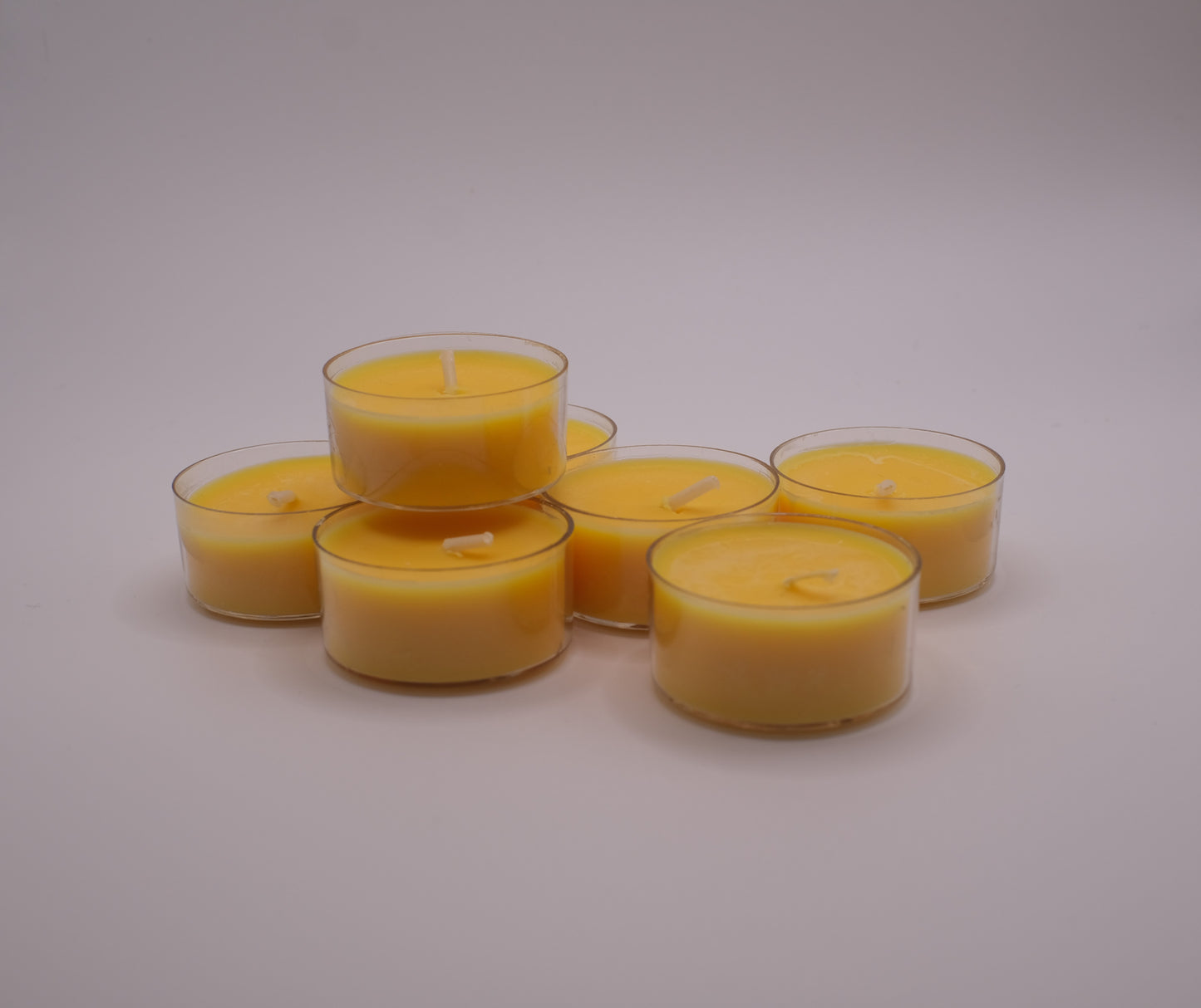 Limited Edition - Unscented Tealights - Box of 7 - Yellow