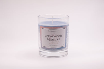 20cl Candle - Cedarwood & Jasmine