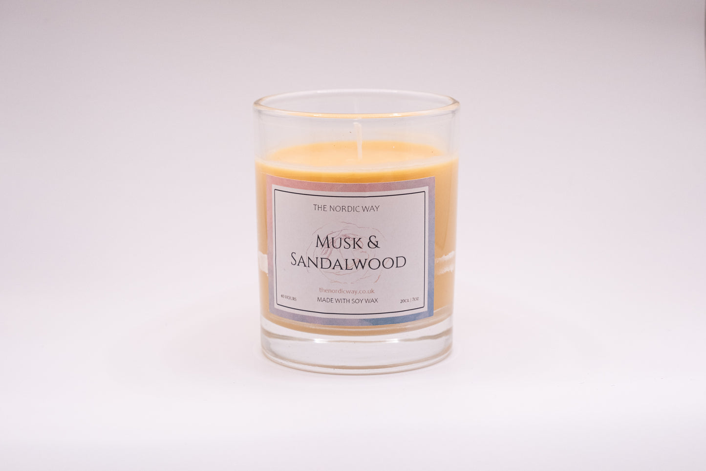 20cl Candle - Musk & Sandalwood