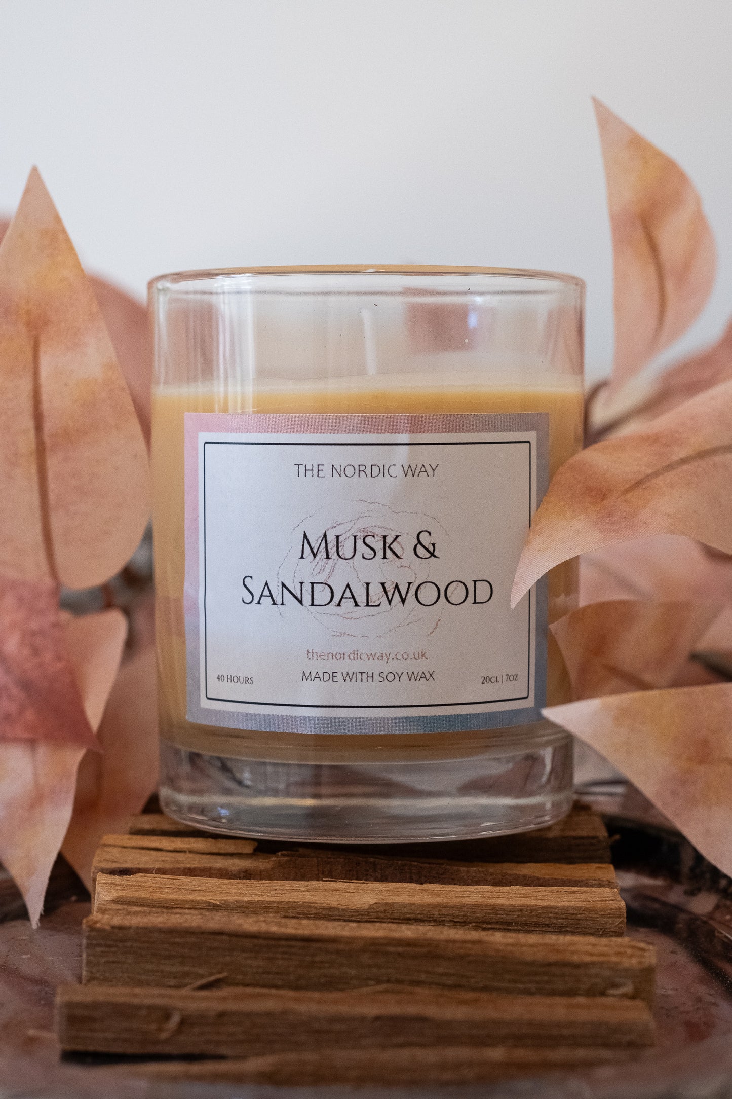 20cl Candle - Musk & Sandalwood