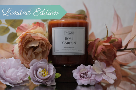 Limited Edition - 30cl Candle - Rose Garden