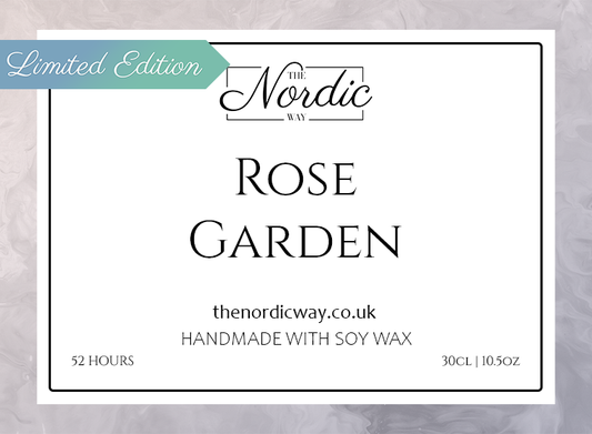 Limited Edition - 30cl Candle - Rose Garden